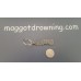 Maggotdrowning Key Fob and Ring